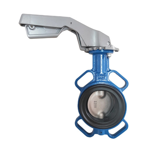 Rubber Liner Wafer Butterfly Valve