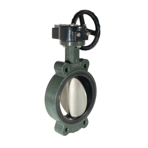 Resilient Seated Ductile Cast Iron SS304 316 Wafer Lug Butterfly Valves