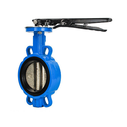 Cast Iron A216 Wcb Wca Wcc Rubber Seat Industrial Flow Control Butterfly Valves