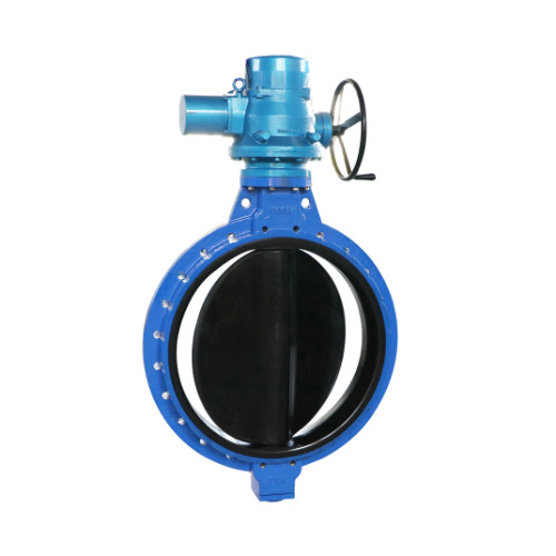 Single Flange Butterfly Valve with Al Bronze Disc with Worm Gear