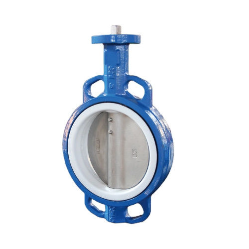 DN2000 Center Sealing Flow Control Wafer Butterfly Valve with with PTFE Liner