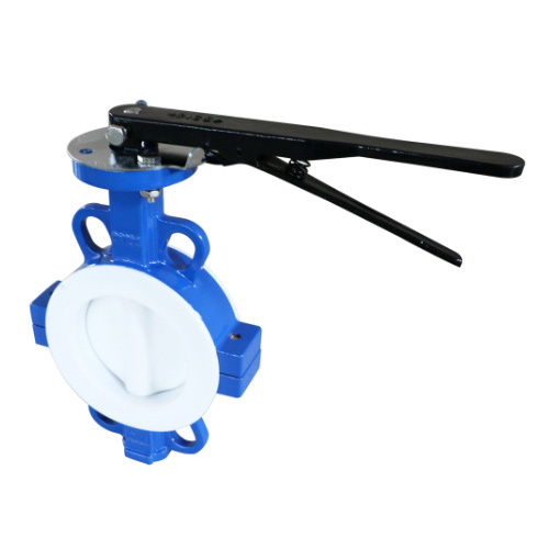 Concentric Wafer Type Butterfly Valve with EPDM NBR Rubber Coated