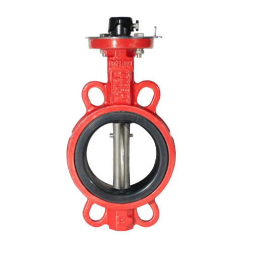 Resilient Seated Concentric Type Ductile Cast Iron Industrial Control Wafer Lug Butterfly Valves