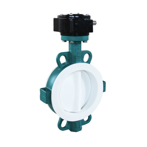Stainless Steel CF8 Wafer Type Butterfly Valve with Hand Lever