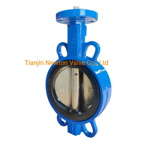 Cast Iron Wafer Type Motor Control Actuator Electric Butterfly Valve