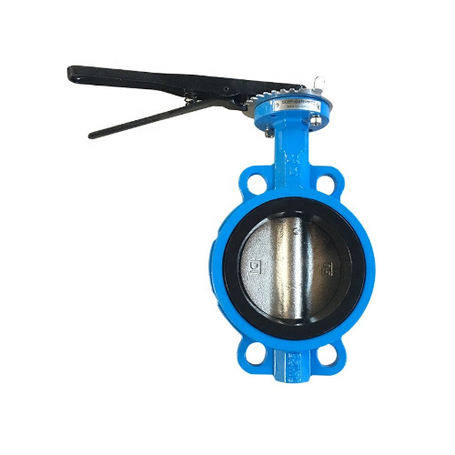 Gjs500 Ductile Iron Wafer Type Butterfly Valve