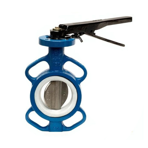 SUS304 Wafer Butterfly Valve with PTFE Seat