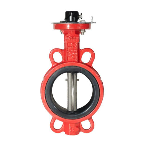 CF8m Disc Concentric Type Wafer Butterfly Control Valves