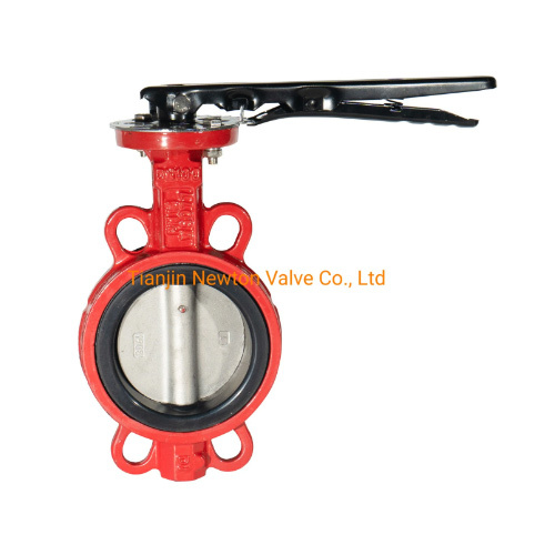 Wafer Lug Butterfly Valve Coated with Harmless Epoxy Resin Electrostatic Powder