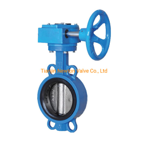 Universal Flanged Concentric Wafer Type Air Pressure Reducer Release Butterfly Valve