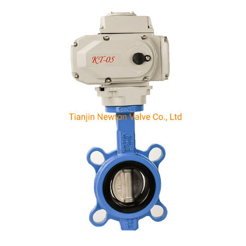 Electric Actuator Stainless Steel Flanged Butterfly Valve