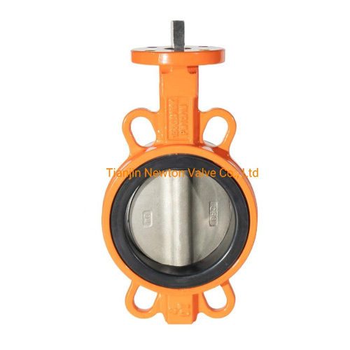 Lever Actuator Operated Wafer Type Ggg40 Butterfly Valve