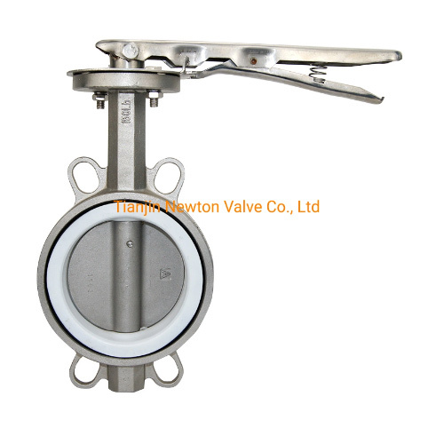 Wafer Type Concentric Multi Standard Concentric Resilient Seated Butterfly Valve for Marine