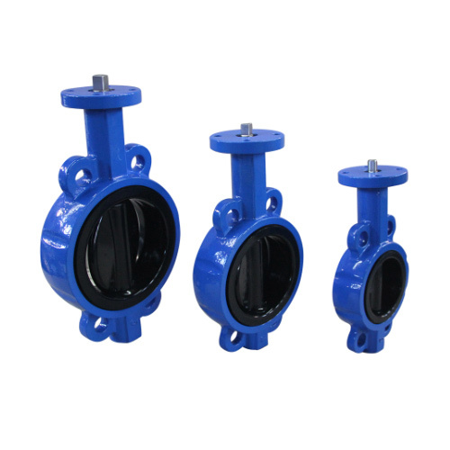 PTFE Rptfe Viton Cr Nr Hypalon Neoprene Silicone Rubber Concentric Pinless Butterfly Valve