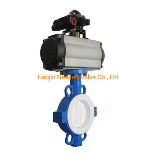 D371X Cast Steel Wafer Butterfly Valve with Gear Operation