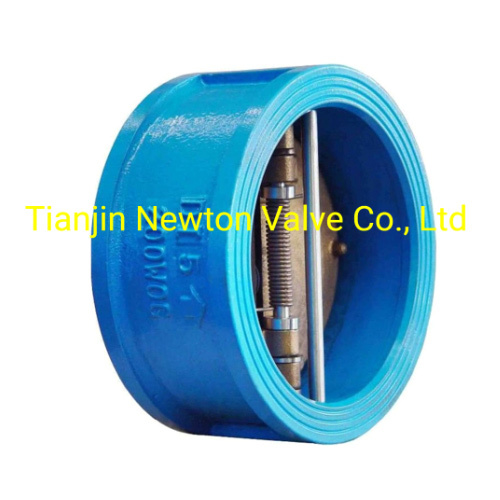 Pn16 Ductile Iron Stainless Steel Wafer Check Valve with Rubber Seat