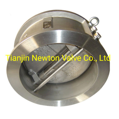 Class150 Stainless Steel Dual Plate One-Way Wafer Type Flap Check Valve