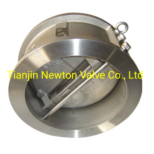 CF8m Disc Standard Stainless Steel Flap Spring Duo Check Valve Wafer Check Valve