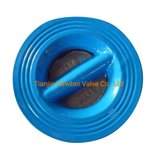 Wcb Customized Seat Water Ots Wafer Type Dual Plate Butterfly Check Valve