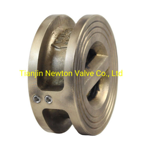 SS316 Aluminum Bronze Double Door Dual Plate Non Return Check Valve