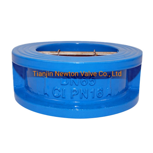 Air Compressor DN300 Wcb Non Return Wafer Type Check Valve