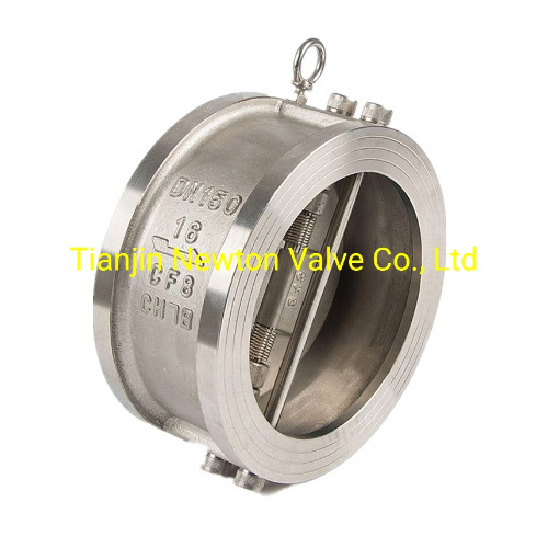 Ductile Iron Dual Disc Pn16 Wafer Type Dual Plate Spring Check Valve Non Return Valve