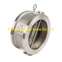 Ductile Iron Dual Disc Pn16 Wafer Type Dual Plate Spring Check Valve Non Return Valve Application: Industrial