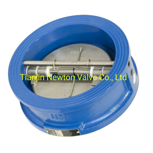 DN200 Dual Plate Wafer Type Spring Loaded Check Valve