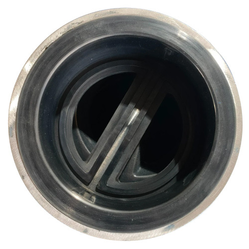 H77X-10 Rubber Lining Duo Plate Double Door Wafer Check Valve