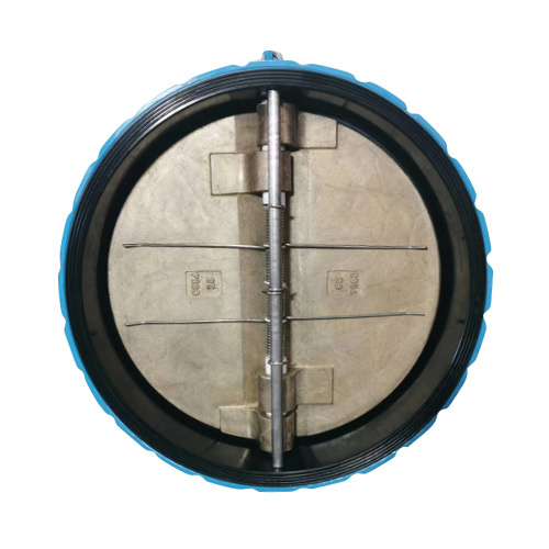 Full Rubber Coated Duo Plate Non-Return Wafer Check Valves for Low Pressure Valve