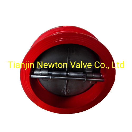 Casting Ductile Iron Wafer Type Double Door Dual Plate Check Valves Non Return Valve