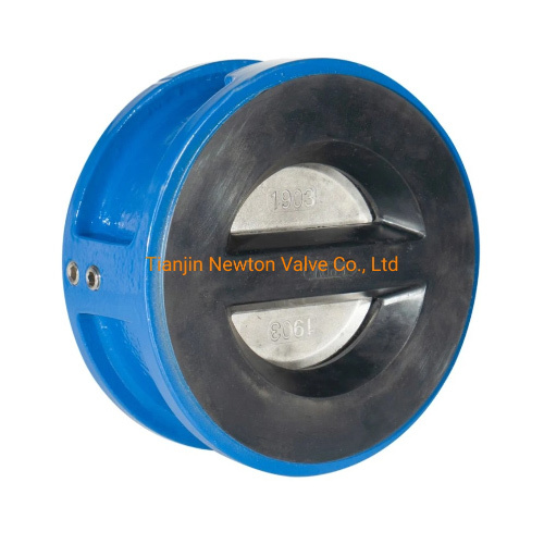 Rubber Full Lining Wafer Dual Plate Check Valve