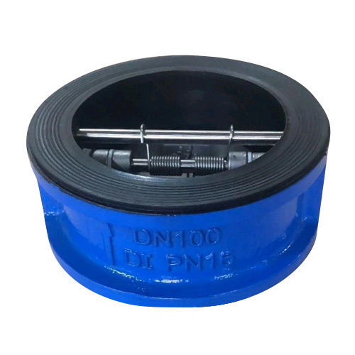 ISO5752 Full Rubber Lined Wafer Dual Plate Butterfly Check Valve Control Valve