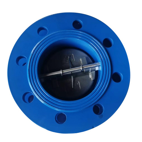 Marine Ysing Double Flanged Dual Plate Wafer Check Valve with Rubber Lining