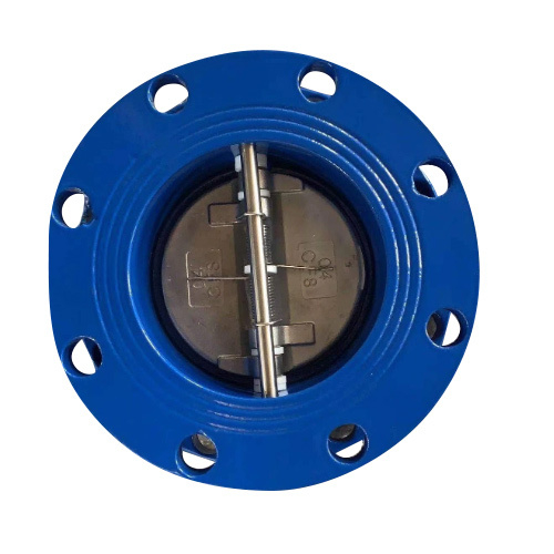 Double Flange Connection Duo Plates Check Valve with Aluminium Bronze Plates