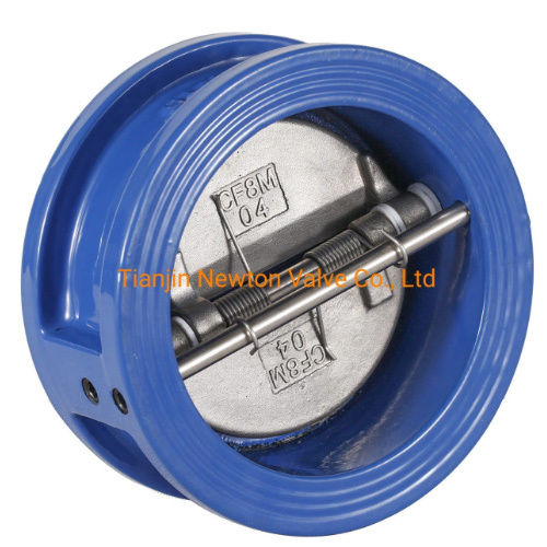 Wafer Type Double Door Check Valve With Stainless Steel Duplex Steel 2507 Disc