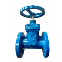 Non-rising Outside Yoke Rising Stem Ductile Iron Wedge Gate Valve With Rubber Sealed Disc - Material: Stainless Steel