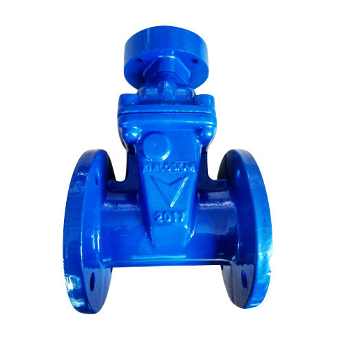 A536 Epdm Rubber Coated Di Disc Wedge Resilient Seat Gate Valve - Material: Cast Iron