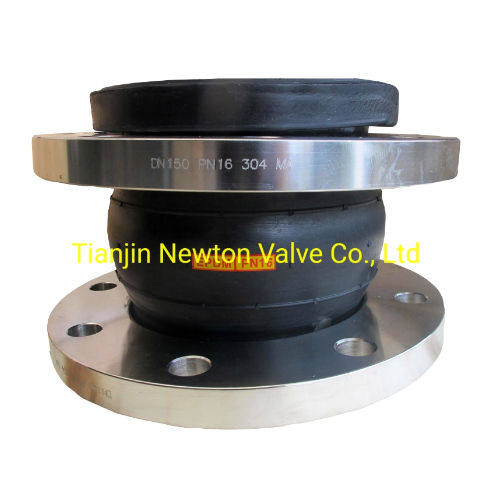 SS316 EPDM NBR Viton Rubber Expansion Joint