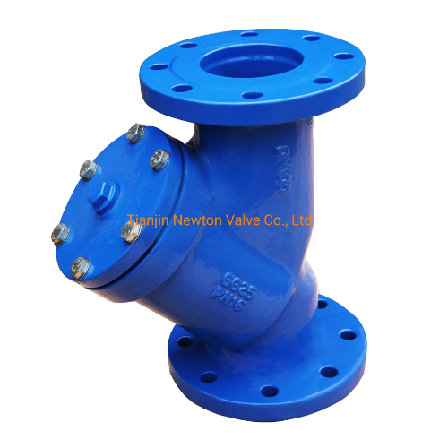 Ductile Iron Cast Iron Cast Steel Stainless Steel Y Type Strainer with Double Flange Filter Water Strainer