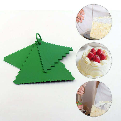 T shape Scraper for Cake with Edge Cake Decorating Tools (4718)