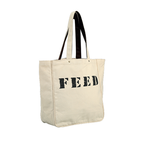 Printed Cotton Canvas Shopping Bag