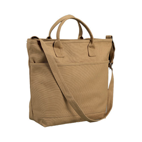 Brown Ladies Canvas Fashion Tote Bag
