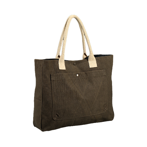 Small Plain Cotton Canvas Shopping Bag