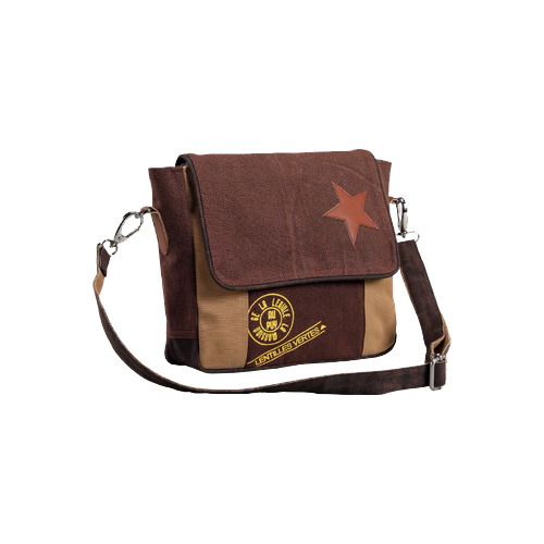 Cotton Canvas Cross Body Shoulder Bag