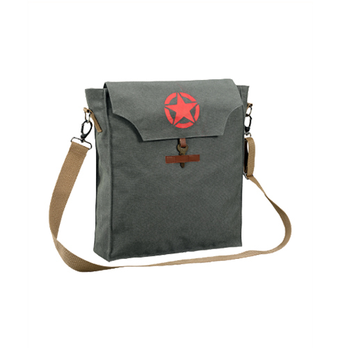 Cotton Canvas Fancy Cross Body Shoulder Bag