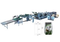 Single Head Bottomer Machine - Paper Material, Bag Length 365-850mm, Bottom Width 100-200mm | Automatic Feed Bag Maker, External & Internal Reinforcement Options, High Efficiency 30kw, Ideal For Chemical And Animal Feed Bags