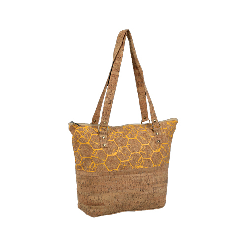 Ladies Modern Cork Fabric Bag