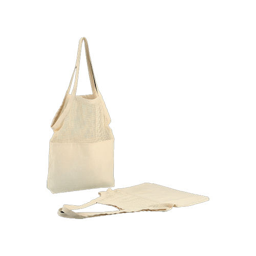 Brown Plain Canvas Produce Bag