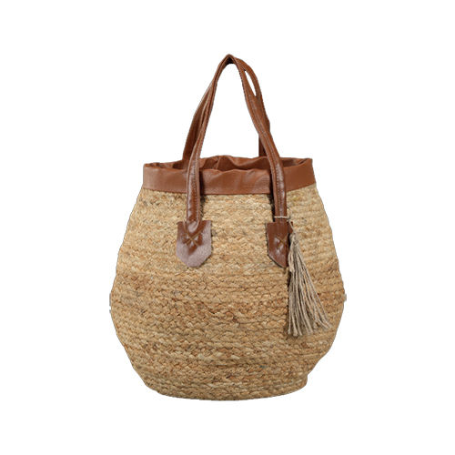 Brown Modern Handweaved Jute Bags